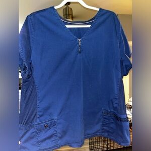 Beyond Scrubs scrub set XL navy blue